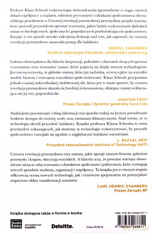 Czwarta Rewolucja Przemysłowa - Klaus Schwab [KSIĄŻKA]