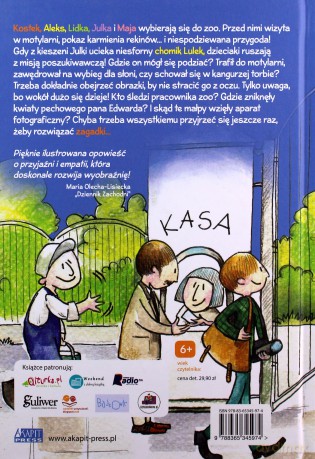 Dzieciaki z ulicy Księżycowej. Przygoda w ZOO - Joanna Kmieć [KOMIKS]