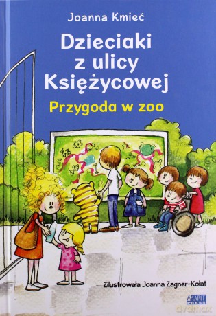 Dzieciaki z ulicy Księżycowej. Przygoda w ZOO - Joanna Kmieć [KOMIKS]