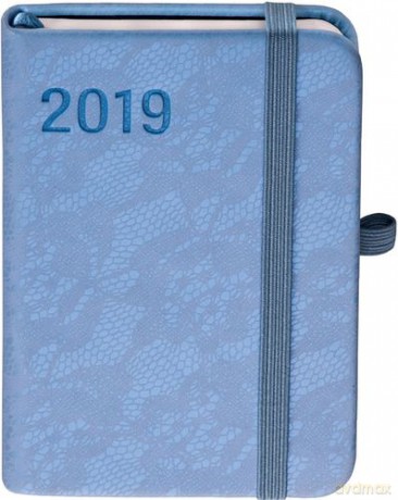 Kalendarz 2019 Awangarda A7 Niebieski [KALENDARZ]