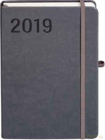 Kalendarz 2019 Formalizm A4 Szary [KALENDARZ]
