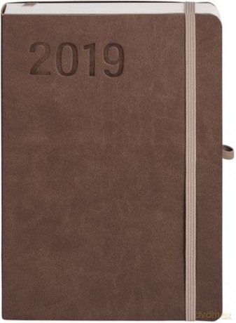 Kalendarz 2019 Impresja A5 Beżowy [KALENDARZ]