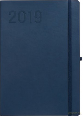 Kalendarz 2019 Impresja A5 Granatowy [KALENDARZ]