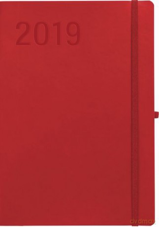 Kalendarz 2019 Impresja B5 Czerwony [KALENDARZ]