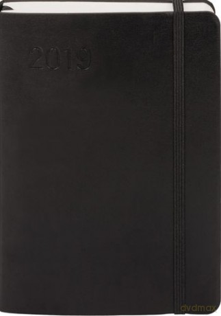 Kalendarz 2019 Minimalizm B6 Czarny [KALENDARZ]