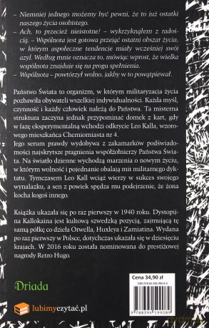 Kallokaina - Karin Boye [KSIĄŻKA]