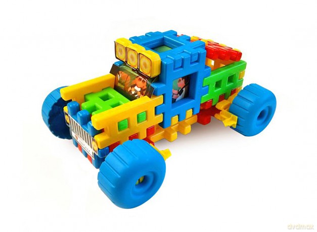 Klocki Konstrukcyjne Waffle 39 Auto Terenowe [KLOCKI]