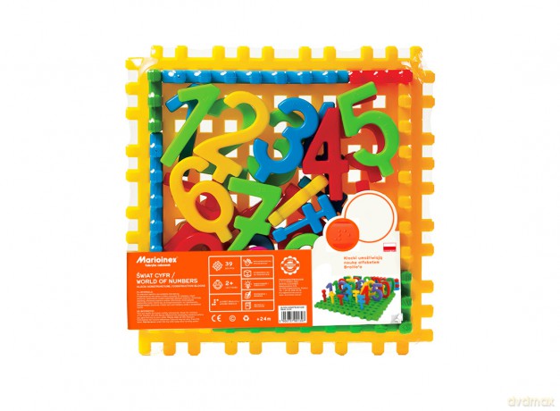 Klocki Konstrukcyjne Waffle 39 Cyfry [KLOCKI]