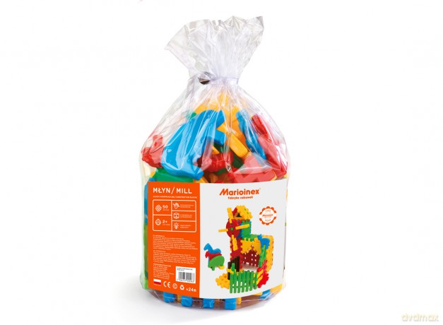 Klocki Konstrukcyjne Waffle 50 Młyn [KLOCKI]