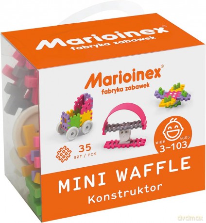 Klocki Konstruktor Waffle Mini 35 dla dziewczynki [KLOCKI]