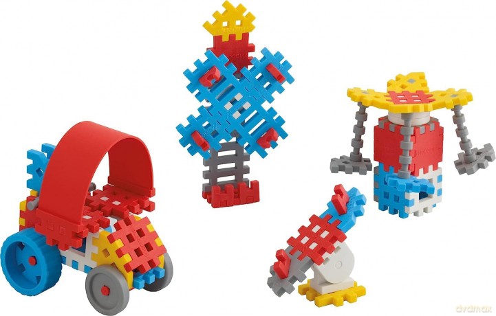 Klocki Konstruktor Waffle Mini 70 dla chłopców [KLOCKI]