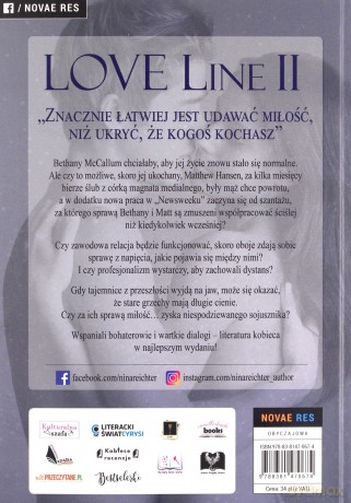 Love Line (Tom 2) - Nina Reichter [KSIĄŻKA]