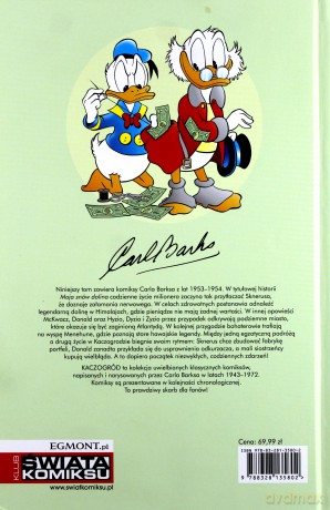 Moja Snów Dolina. Kaczogród (Tom 2) - Carl Barks [KOMIKS]