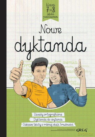 Nowe Dyktanda Klasa 7-8 - Anna Kremiec [KSIĄŻKA]
