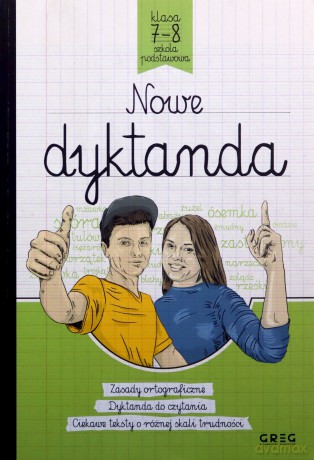 Nowe Dyktanda Klasa 7-8 - Anna Kremiec [KSIĄŻKA]