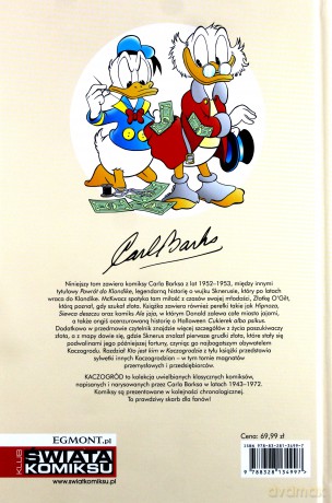 Powrót do Klondike. Kaczogród (Tom 1) - Carl Barks [KOMIKS]