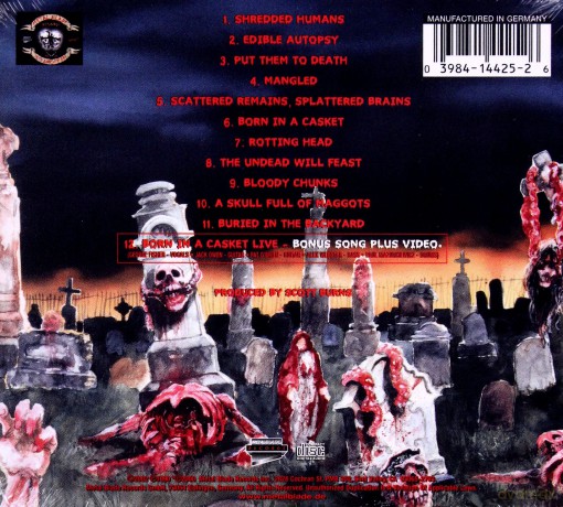 Cannibal Corpse: Eaten Back To Life (digipack) [CD]