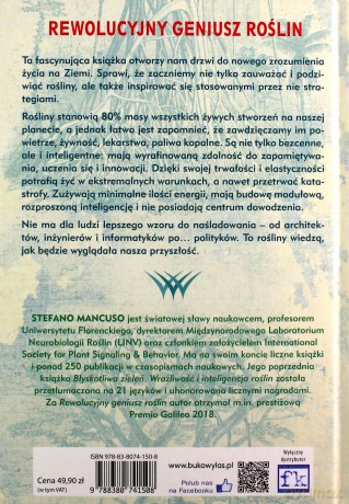 Rewolucyjny Geniusz Roślin. Jak i Dlaczego Rośliny Zmienią Naszą Przyszłość - Stefano Mancuso [KSIĄŻKA]