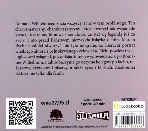 Roman Wilhelmi. Biografia - Marcin Rychcik [AUDIOBOOK]