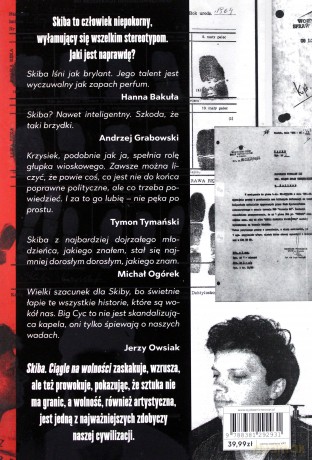 Skiba Ciągle na Wolności. Autobiografia Łobuza - Krzysztof Skiba, Jakub Jabłonka, Paweł Łęczuk [KSIĄŻKA]