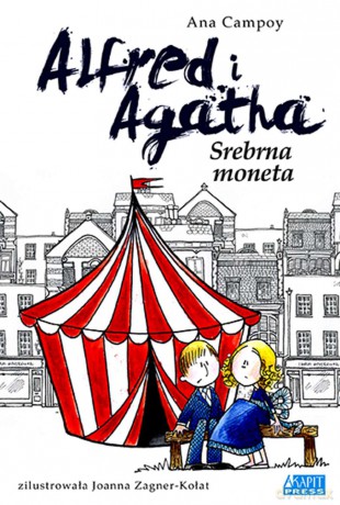 Srebrna Moneta Alfred i Agatha - Ana Campoy [KSIĄŻKA]