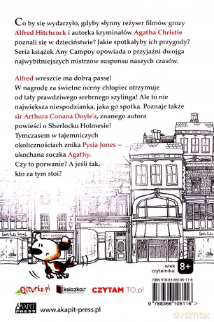 Srebrna Moneta Alfred i Agatha - Ana Campoy [KSIĄŻKA]