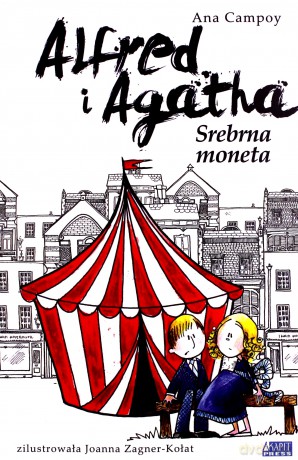 Srebrna Moneta Alfred i Agatha - Ana Campoy [KSIĄŻKA]