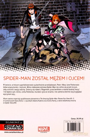 Tajne Wojny. Amazing Spider-Man. Odnowić Śluby - Dan Slott, Adam Kubert, Scott Hanna [KOMIKS]