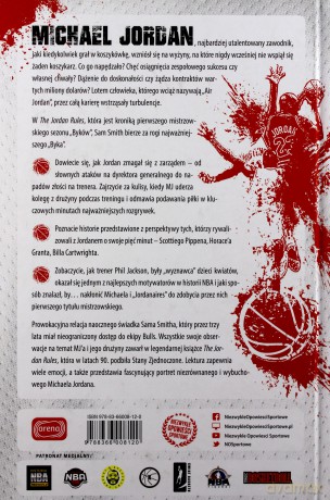 The Jordan Rules Zakulisowe Historie Pierwszego Mistrzowskiego Sezonu Chicago Bulls - Sam Smith [KSIĄŻKA]