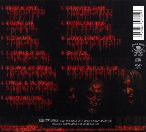 Cannibal Corpse: Evisceration Plague [CD]