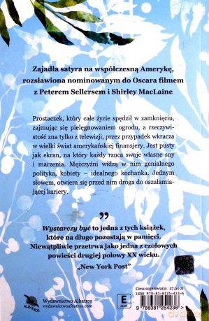 Wystarczy Być - Jerzy Kosiński [KSIĄŻKA]