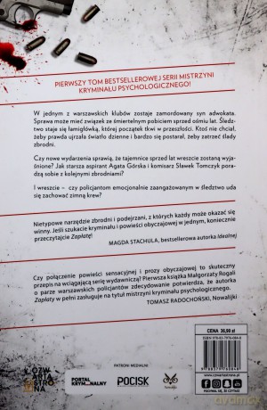 Zapłata. Wszystko Ma Swoją Cenę - Małgorzata Rogala [KSIĄŻKA]