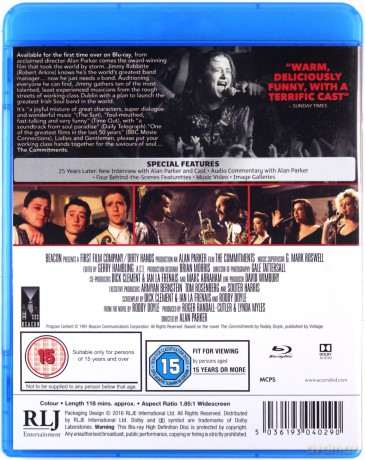 The Commitments [Blu-Ray]