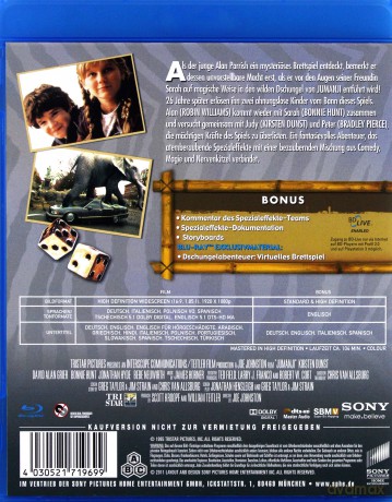 Jumanji (polski lektor) [Blu-Ray]
