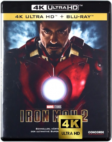 Iron Man 2 [Blu-Ray 4K]+[Blu-Ray]