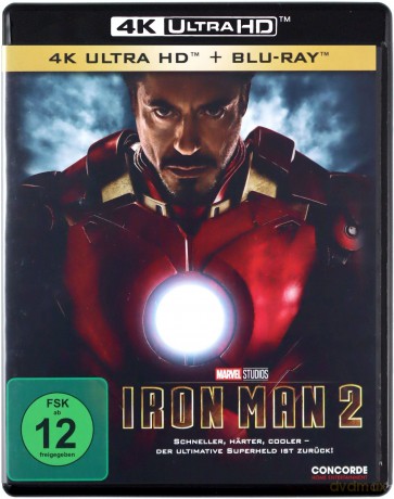 Iron Man 2 [Blu-Ray 4K]+[Blu-Ray]