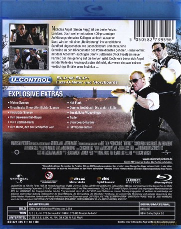 Hot fuzz (Ostre psy) [Blu-Ray]