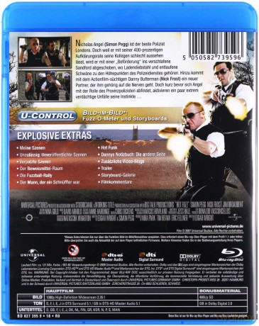 Hot fuzz (Ostre psy) [Blu-Ray]
