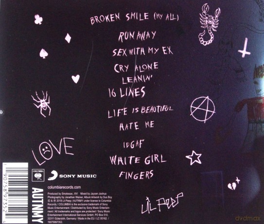 Lil Peep: Come Over When You're Sober, Pt. 2 [CD]