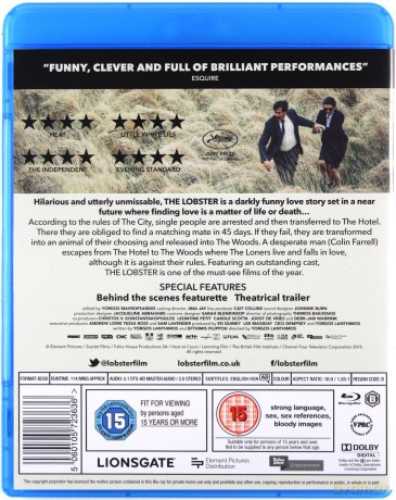 The Lobster [Blu-Ray]