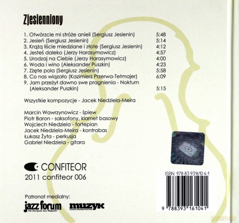 Jacek Niedziela Meira: Zjesienniony (digibook) [CD]