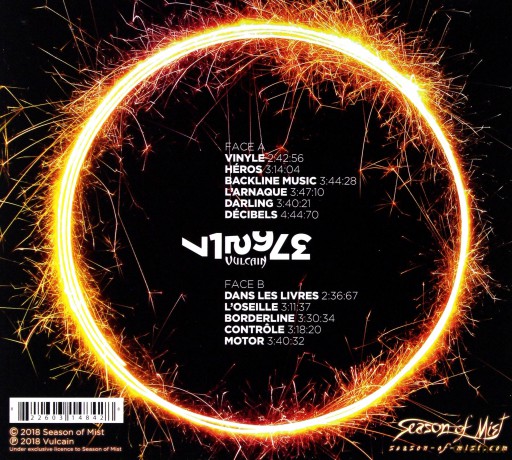 Vulcain: Vinyle (digipack) [CD]