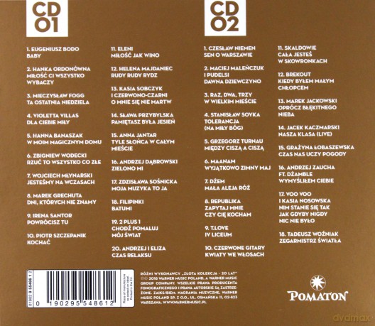 Zlota Kolekcja - Best Of (20 Lat) [2CD]