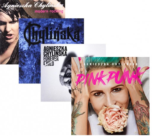 Agnieszka Chylińska: Forever Child / Winna / Modern Rocking / Pink Punk Pakiet [4CD]