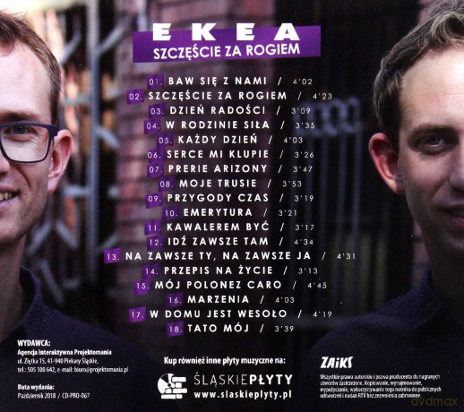 EKEA: Szczęście za rogiem [CD]