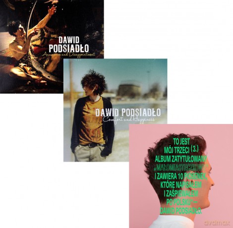 Dawid Podsiadło: Annoyance and Disappointment / Comfort and Happiness / Małomiasteczkowy Pakiet [3CD]