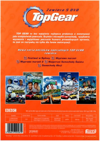 Top Gear. Część II (BBC) [BOX] [5DVD]