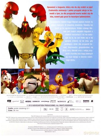 Dzielny kogut Maniek (ecopack) [DVD]