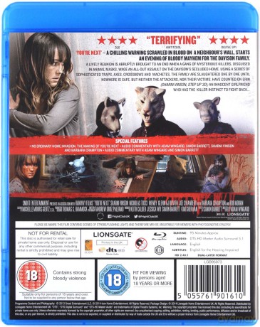 You're Next (Następny jesteś Ty) [Blu-Ray]