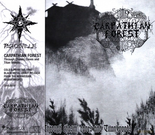 Carpathian Forest: Through Chasm Caves And... [CD]